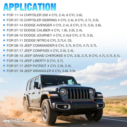 5156106AF Steering Angle Sensor Assembly Steering Wheel Wire Harness Compatible with 2007-2018 Jeep Wrangler JK Compass MK Patriot MK Cherokee WH Replaces 68339336AA 5156106AA