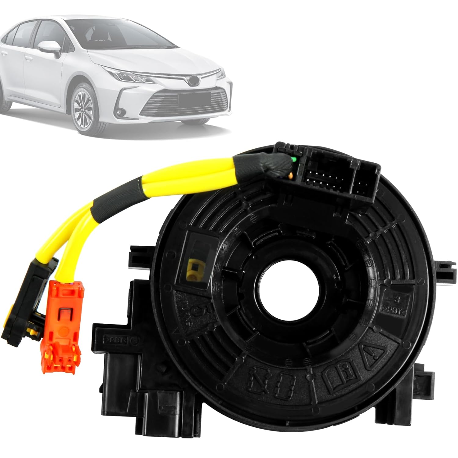 Wire Harnesses Replacement with Angle Sensor for Dodge Avenger 2007-2014, for Caliber 2007-2012, for Jeep Wrangler JK 2007-2018, for Patriot MK/Compass MK 2007-2017, Replace 5156106AA-AG Series