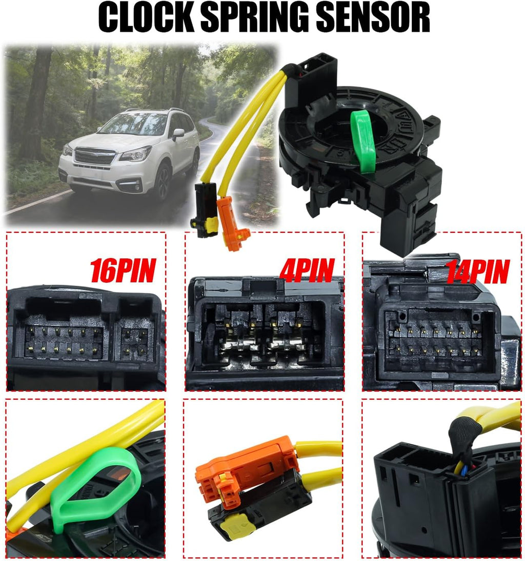 83196-FJ010 Steering Wheel Spiral Cable Wire Fits Subaru Outback/Legacy 2013-2021 Forester 2014-2018 Crosstrek/Impreza 2013-2021 WRX 2015-2020 Ascent 2019-2021 BRZ 2017-2020 Replace FJ030