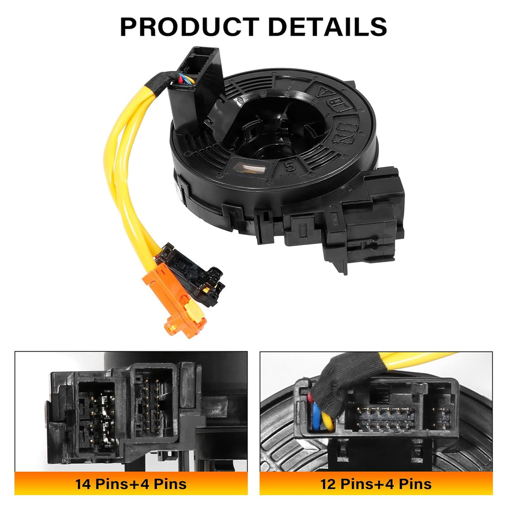 84306-09020 Replacement Wire for Toyota Camry 2012-2018, RAV4 2013-2018, Tacoma 2016-2022, Corolla 2014-2019, Highlander 2014-2019, Fits Part# 84306-06090 84306-06210/0R050