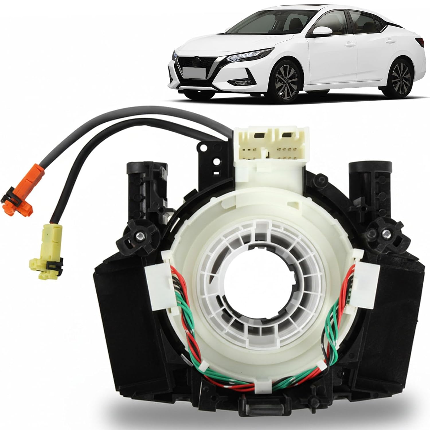 Wire Harnesses Replacement with Angle Sensor for Dodge Avenger 2007-2014, for Caliber 2007-2012, for Jeep Wrangler JK 2007-2018, for Patriot MK/Compass MK 2007-2017, Replace 5156106AA-AG Series