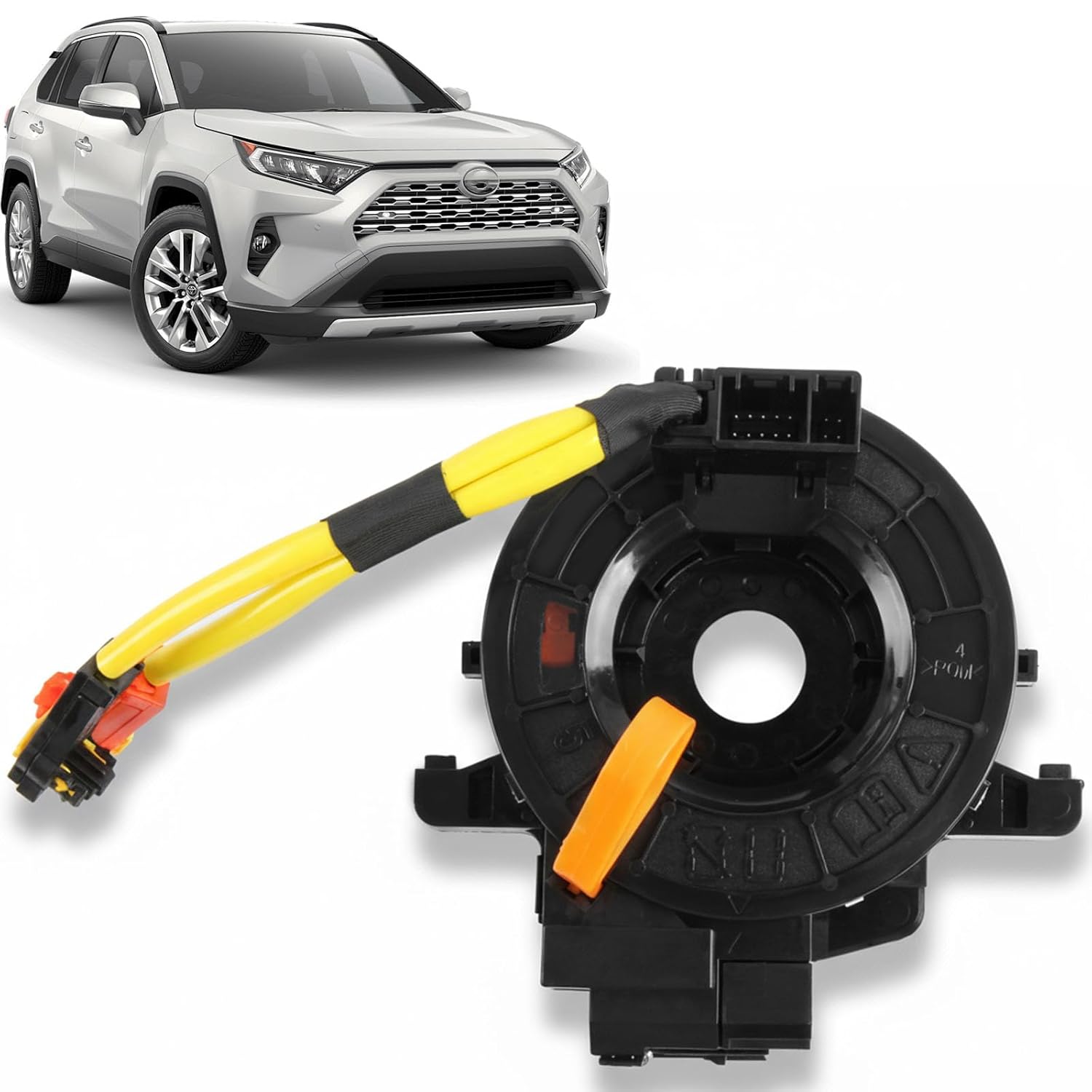 Wire Harnesses Replacement with Angle Sensor for Dodge Avenger 2007-2014, for Caliber 2007-2012, for Jeep Wrangler JK 2007-2018, for Patriot MK/Compass MK 2007-2017, Replace 5156106AA-AG Series