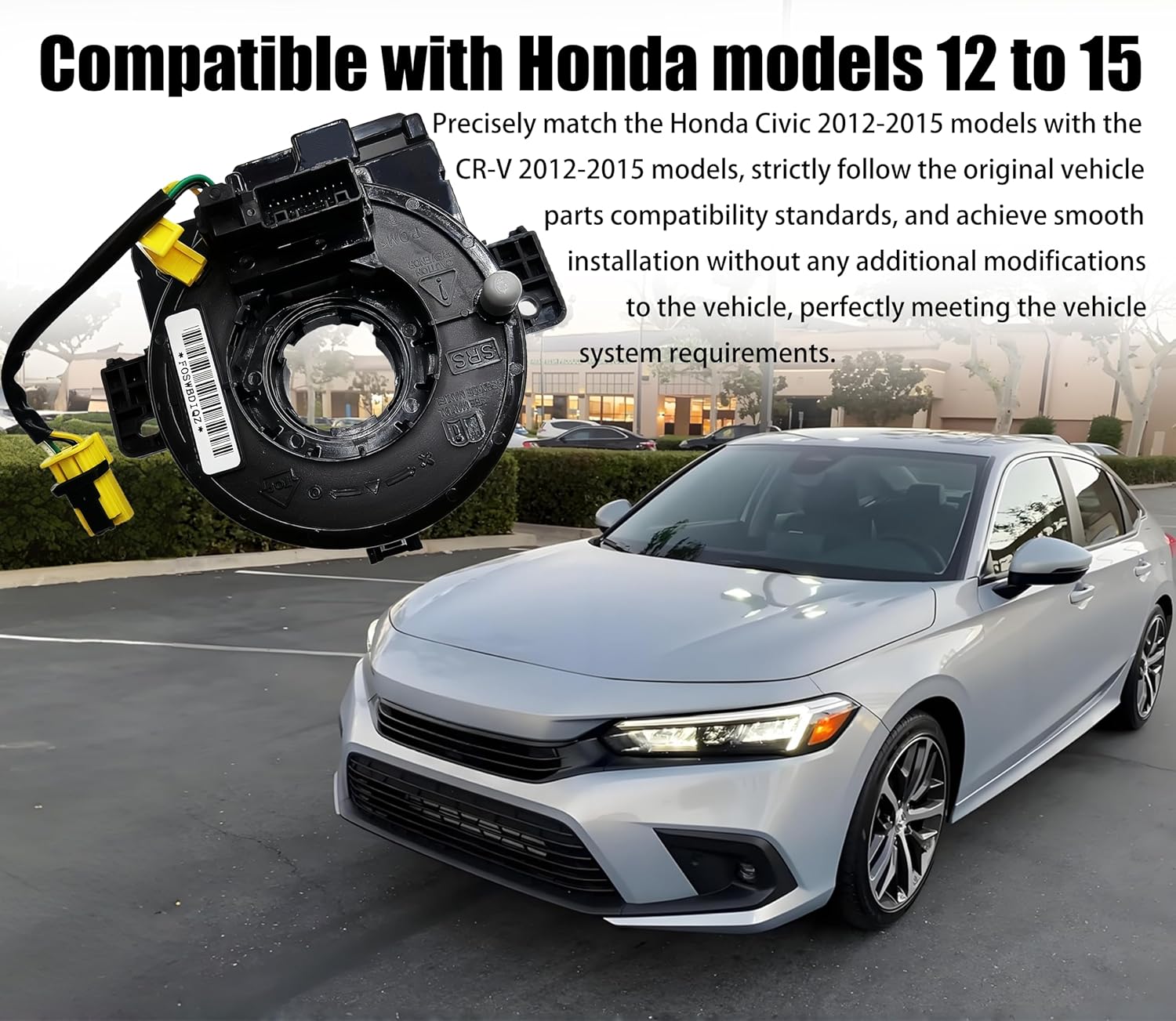 77900-TR0-A11 Wire Spring Compatible with Honda Civic & CR-V (2012–2015