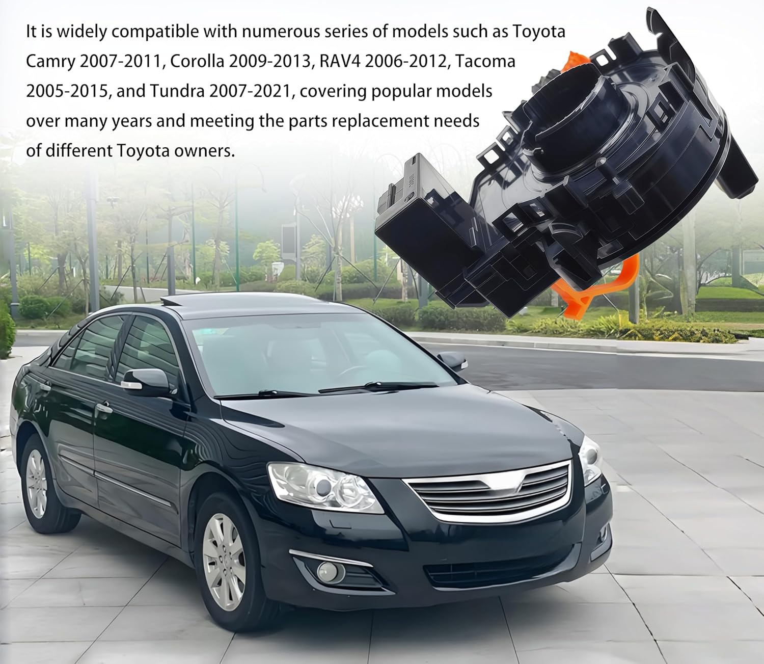 84306-48030 Replacement Wire Spring Harness Compatible with Toyota Avalon, Camry, RAV4, Tacoma & Tundra。