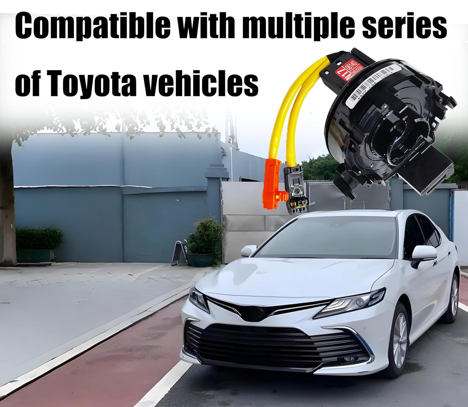 84306-48030 Replacement Wire Spring Harness Compatible with Toyota Avalon, Camry, RAV4, Tacoma & Tundra。